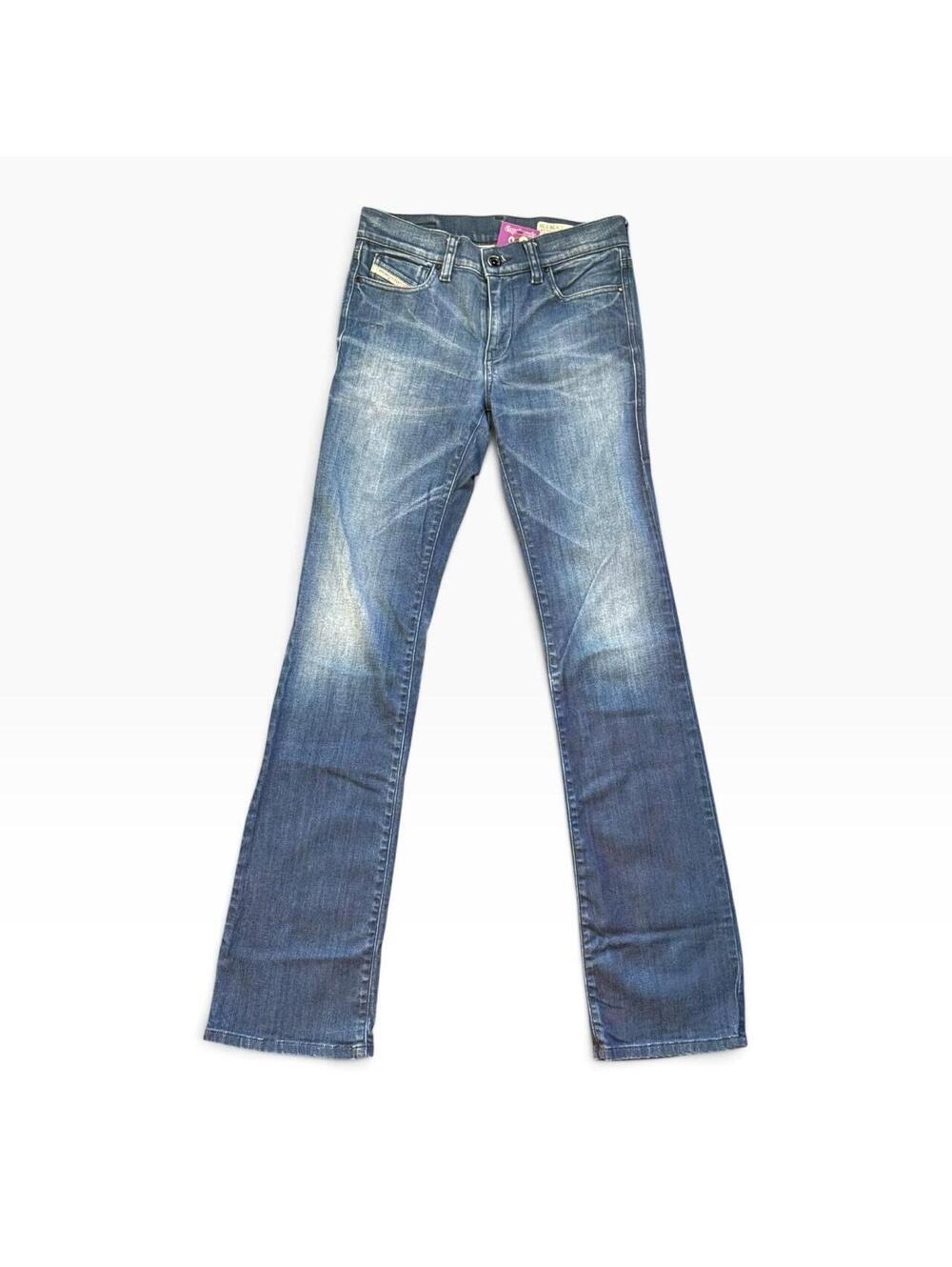 Diesel Women's Blue and Navy Jeans